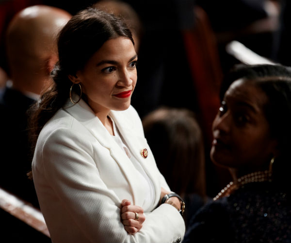 democratic reps alexandria ocasio cortez of new york and jahana hayes of connecticut 