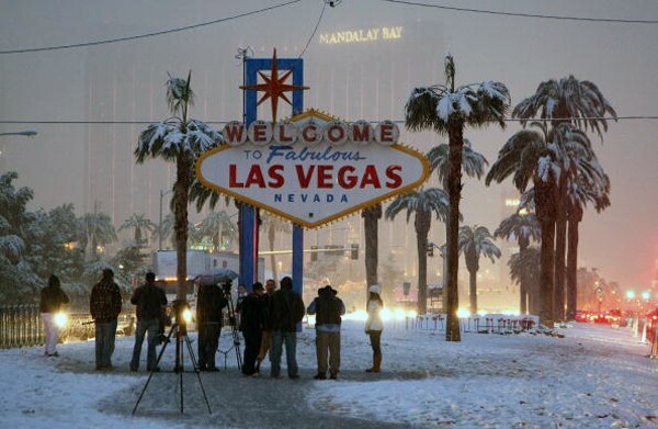 Las Vegas Snow Forecast to Make for an Unusually White New Year's Eve?