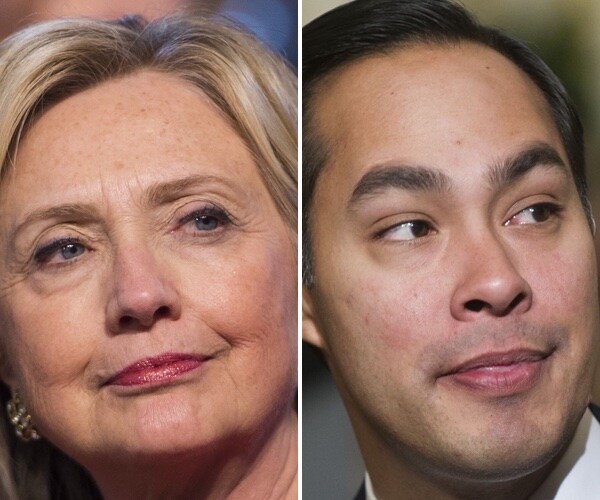 Clinton to 'Look Hard' at Julian Castro as Possible VP Pick