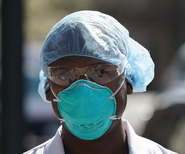 a healthcare worker from montefiore medical center in new york city