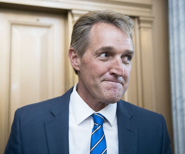 Sen. Flake Finds Political Peril in Confronting Trump