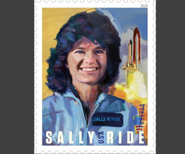 Sally Ride, First Woman Astronaut, Gets US Stamp