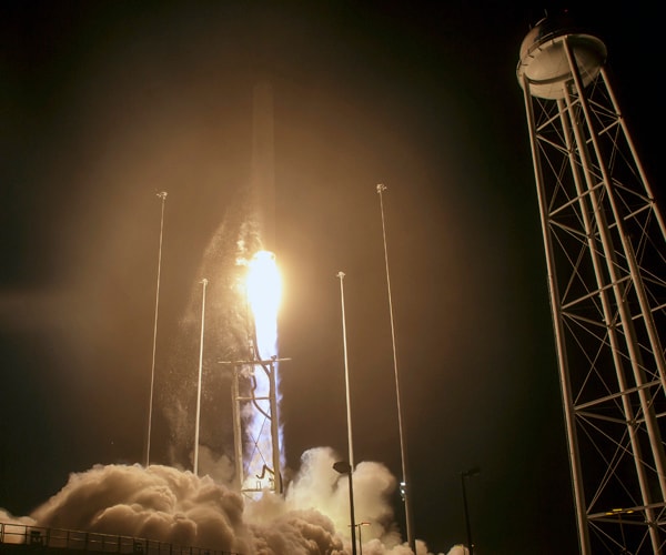 Orbital ATK Antares Launches Mission to Resupply Space Station