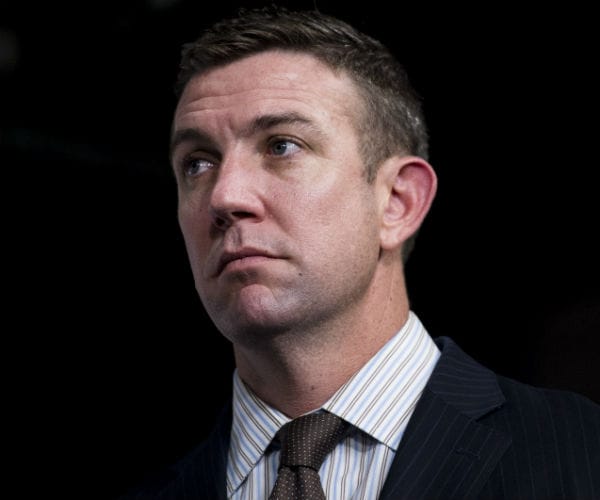 Rep. Duncan Hunter: No Regrets Tearing Down Painting of Policemen as Pigs