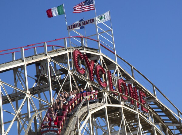 Coney Island Cyclone Roller Coaster Gets Stuck; Riders Forced to Evacuate