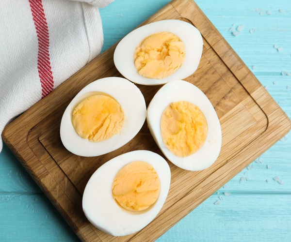 hard boiled eggs