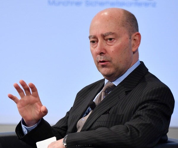 james stavridis speaks while seated