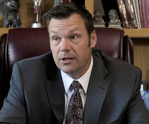 Kobach: Reports Election Commission Facing Resistance 'Fake News'