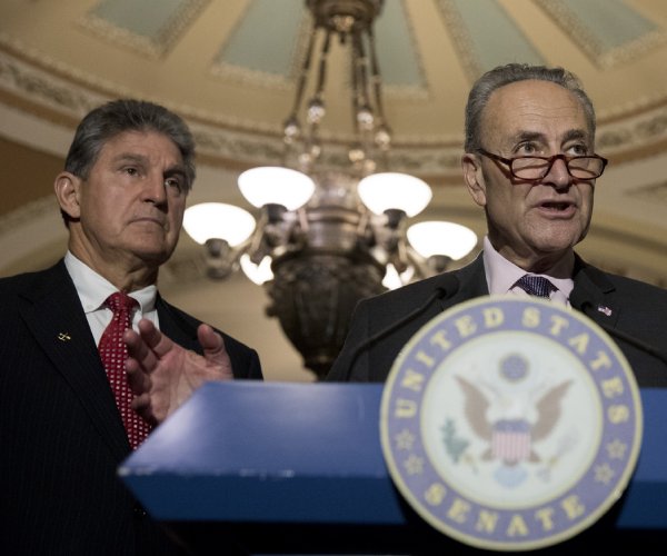 joe manchin and chuck schumer address the media