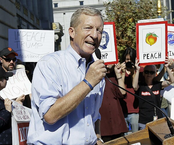 Billionaire Tom Steyer Says He Won't Run for Office