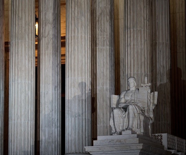 the supreme court at night