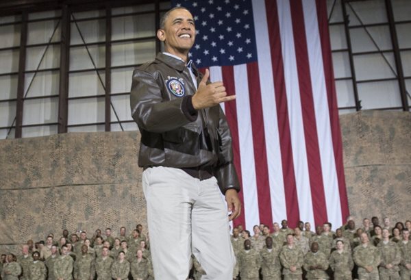 Obama to Troops in Afghanistan: Caring for Vets is 'Sacred Obligation'