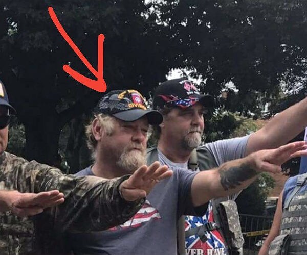 82nd Airborne Slams Man Wearing Their Hat Giving KKK Salute