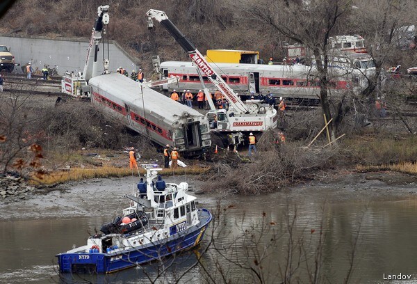 NYC Train Traveling Three Times Faster Than Limit