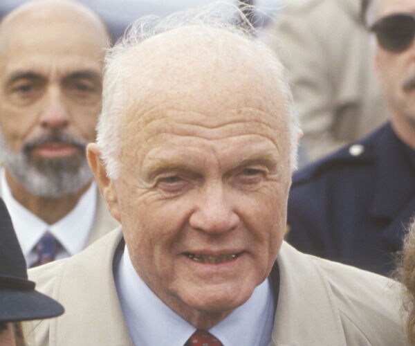 former us astronaut and us senator john glenn as he appeared in cleveland ohio