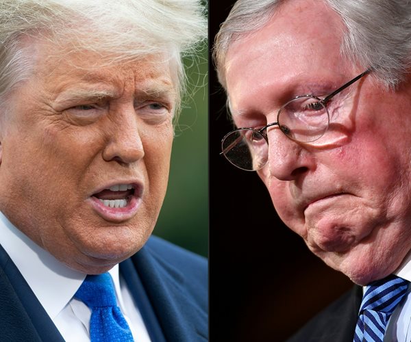 Donald Trump and Mitch McConnell