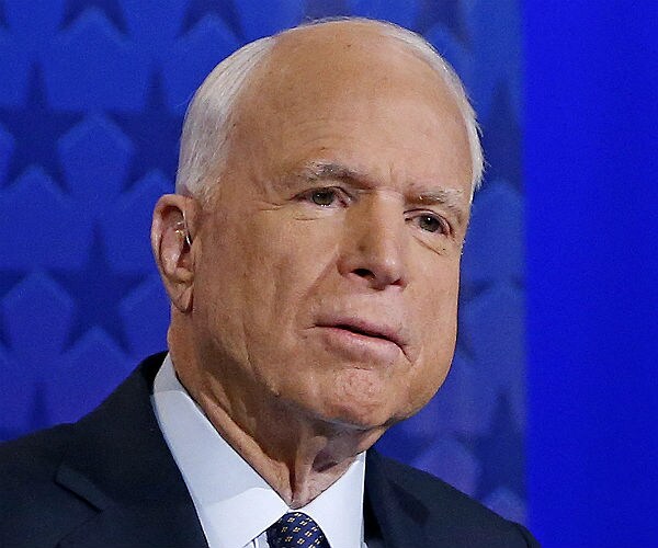 McCain Tweets Disapproval of Trump's Syria Aid Action 