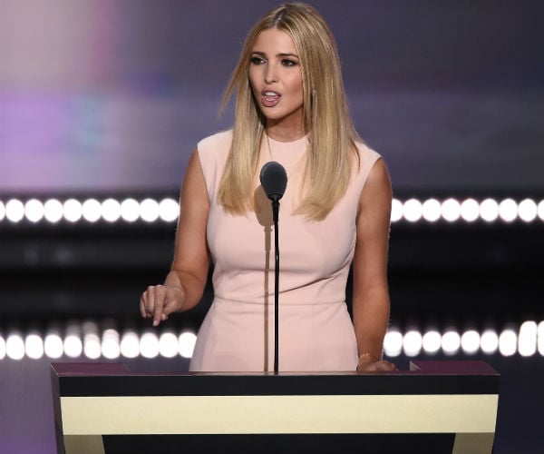 Ivanka Champions Equal Pay for Women, Child Care