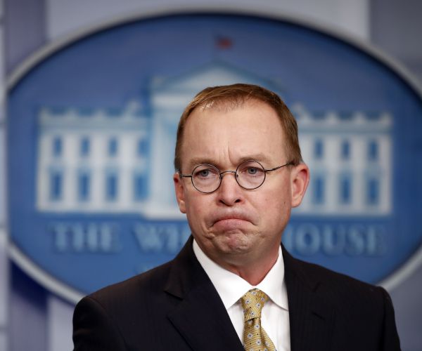 Mick Mulvaney: Schumer 'Mischaracterizing' Wall Issue From Meeting