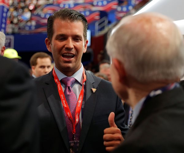 Trump Jr. Tells Senators 'No Collusion' With Russians