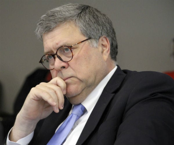 william barr is shown