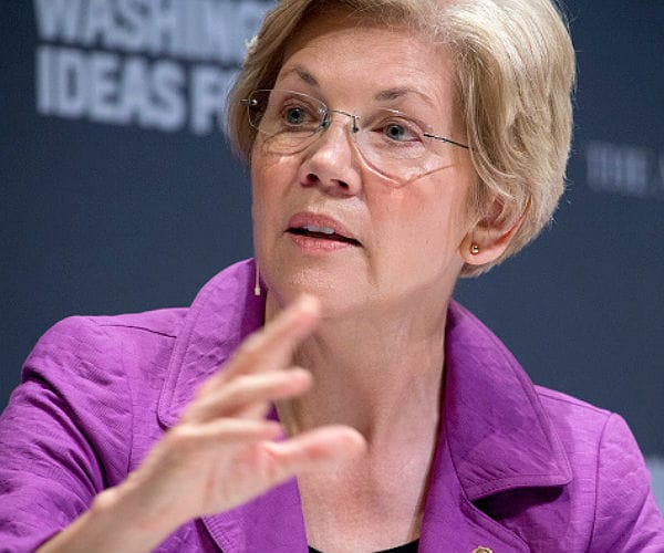 Sen. Elizabeth Warren: Will Work With Trump on Economy