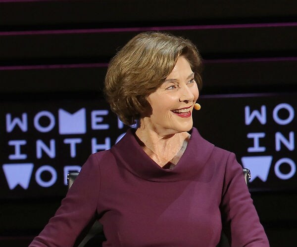 Laura Bush Hints Support of Hillary's Views on Afghanistan