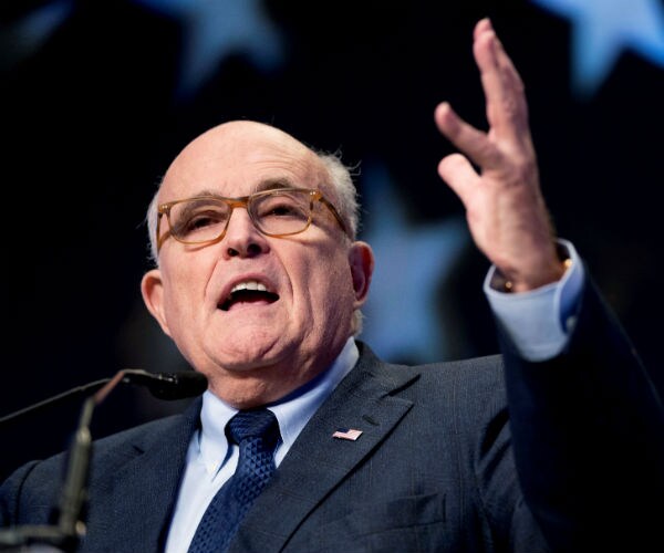 former new york mayor rudy giuliani is now an attorney for president donald trump