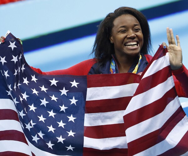 Simone Manuel 100-Meter Freestyle Victory Makes History Twice