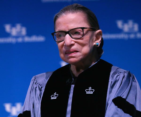 Justice Ginsburg Makes 1st Appearance Since New Cancer Scare