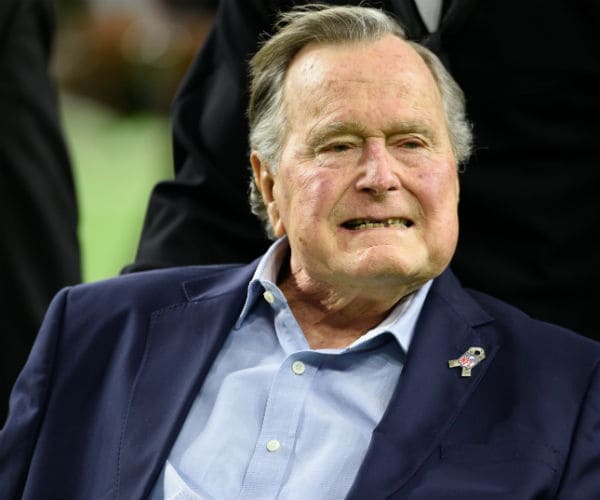 Ex-President George H.W. Bush on Trump: 'He's a Blowhard'