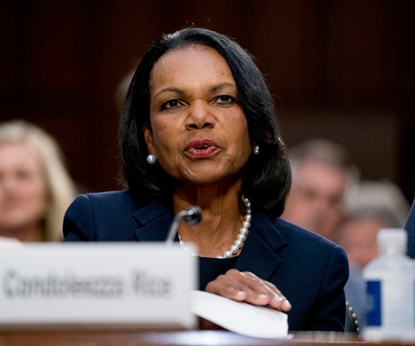 Former Secretary of State Condoleezza Rice