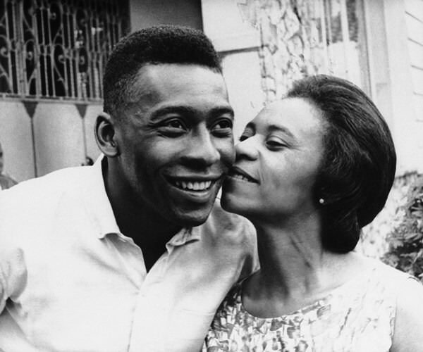 Pele's 100-year-Old Mother, 'Dona Celeste'