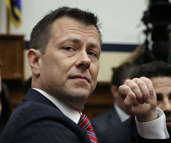 Peter Strzok  is shown