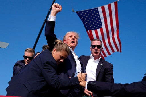 T-shirts with Image of Trump Raising His Fist after Assassination Attempt Are for Sale in China