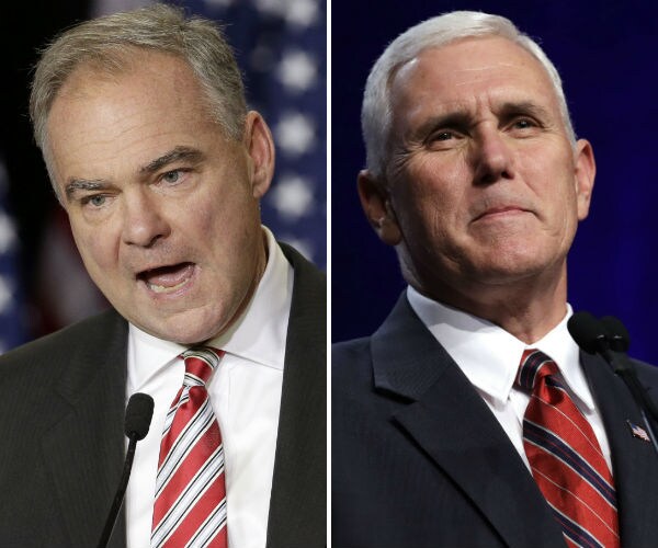 Kaine, Pence Look to Assure and Attack at Vice Presidential Debate