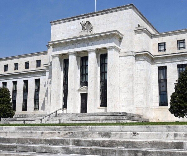 The Federal Reserve building in Washington 