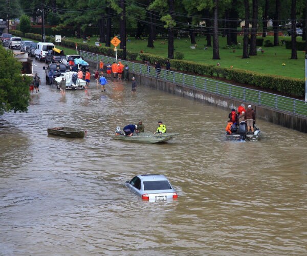 Harvey Reporters Cast Aside Role as Observers to Help