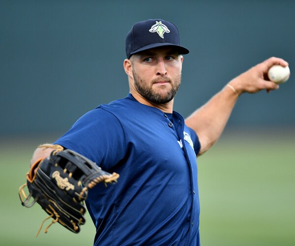 Tim Tebow's Home Run Is Third This Season for Former NFL Star