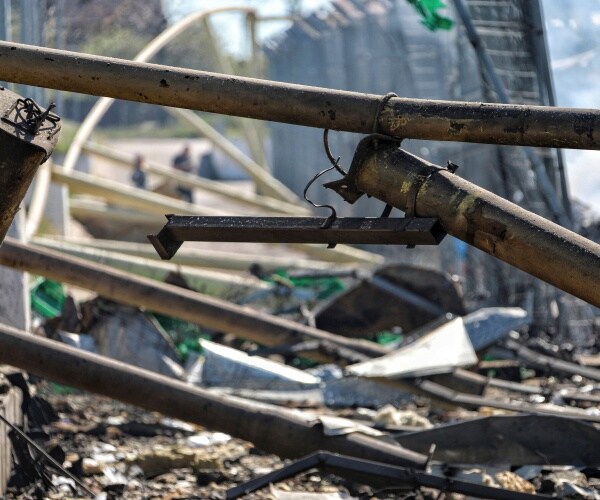 a destroyed shopping mall