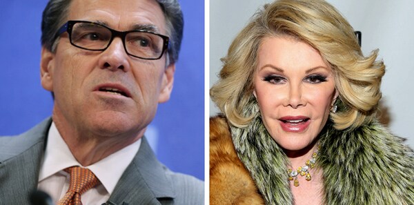 Rick Perry: Joan Rivers Might Be Alive If Clinic Standards Were Higher