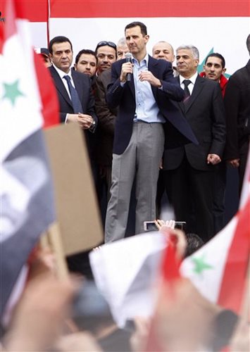 2: Bashar-al Assad, President of Syria 