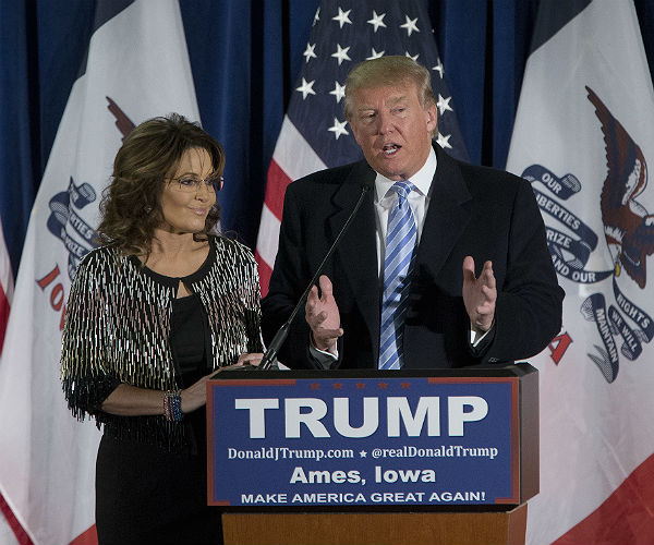 Sarah Palin Praises Trump as 'Game-Changer' With Fox Move