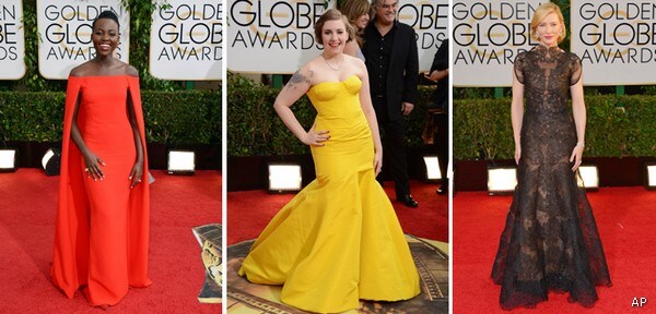 Old Hollywood Meets New on Golden Globes Carpet