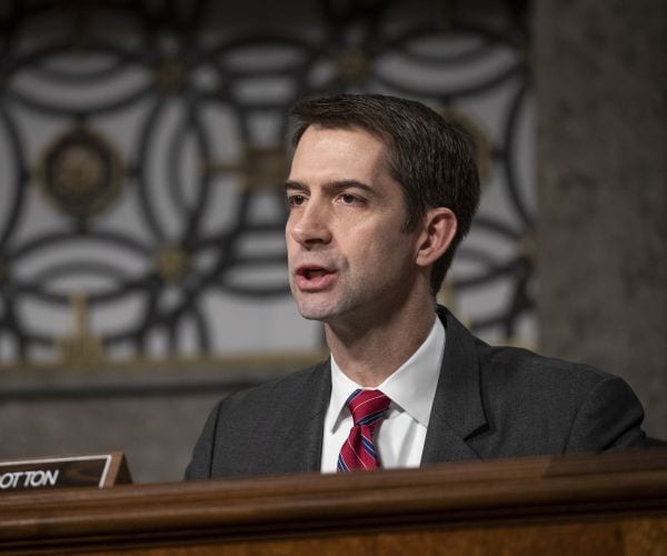 Sen. Cotton Downplays Sacrifice of Farmers Due to Tariffs