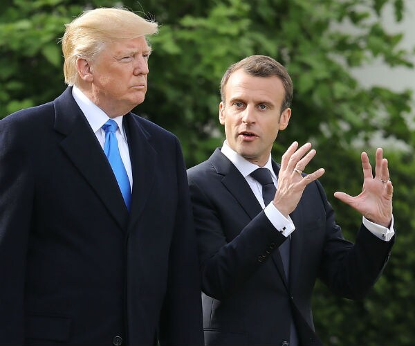 France's Macron at White House, Mount Vernon as State Visit Begins