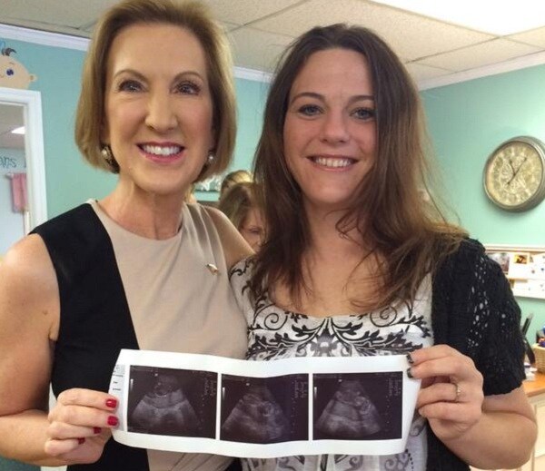 Carly Fiorina Doubles Down on Her Planned Parenthood Attack With Visit to Pregnancy Clinic