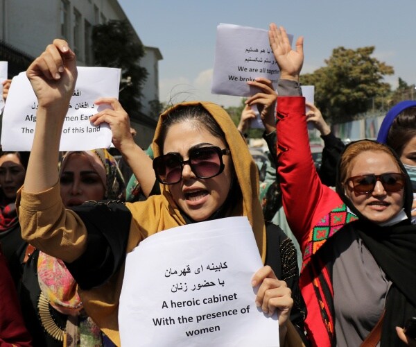 Bold Afghan Women Protest Taliban Rule in Kabul