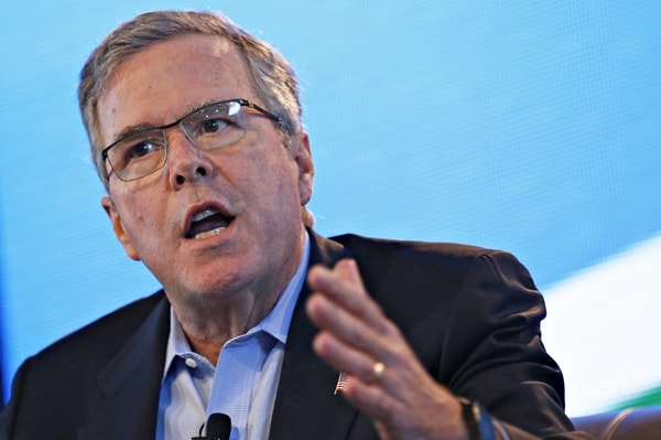 Jeb Bush Takes Aim at Clinton-Obama Foreign Policy