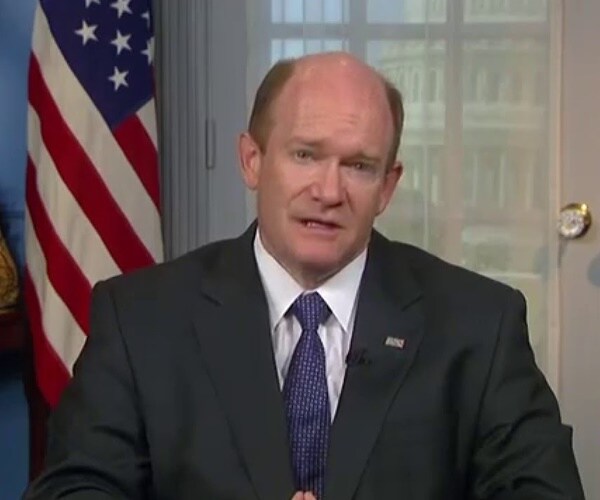 Dem. Sen. Coons Backs Off of Trump-Russian Collusion  